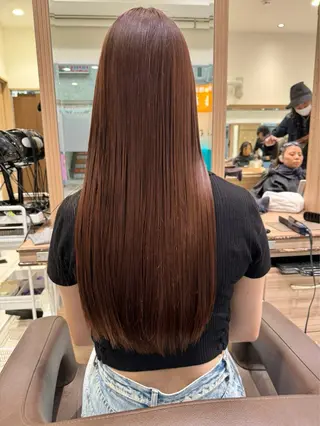 パーマ Ash 新小岩 🐈‍⬛中溝有紗🎀のヘアスタイル