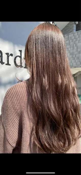 ロング シムラ カイゲンのヘアスタイル