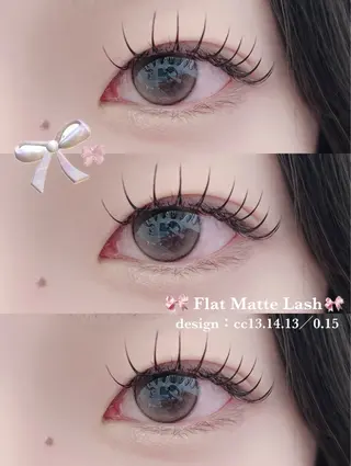 マツエク・マツパ Eye Lash Salon Vivi豊田所属・山中 聖奈のマツエク・マツパデザイン