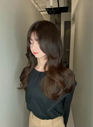 セミロング カラー BOOTH share saron所属・今井 勝也のヘアスタイル