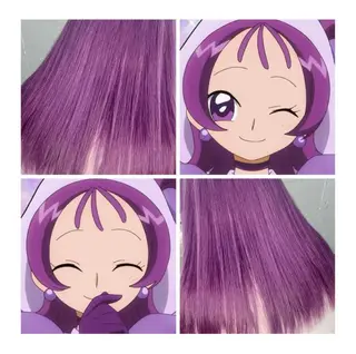 セミロング カラー GARU-ガル-所属・TSUNO🦖 派手髪/オタク美容師のヘアスタイル