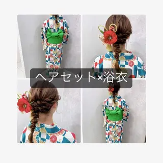 ヘアアレンジ hair salon【クラン】のヘアスタイル