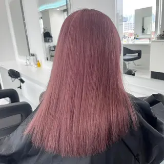 セミロング カラー 原宿美容師／複雑 履歴修正/きょたのヘアスタイル