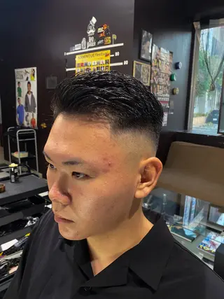 ショート パーマ BADBARBER蒲田店所属・barber goriのその他イメージ