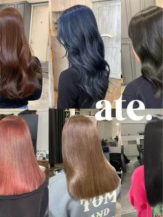 ロング 💚色落ちまで可愛い 髪質改善カラーゆうまのヘアスタイル