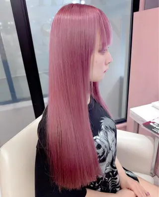 ロング カラー Chérie所属・Chérie 渋谷/カラーサロンのヘアスタイル