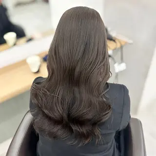 セミロング カラー ブリーチなし/レイヤ ー特化🌈Tommyのヘアスタイル