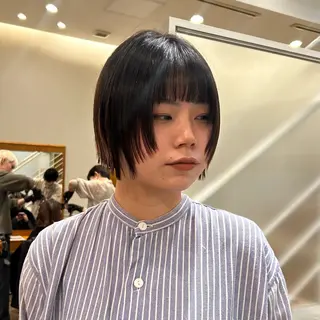 ショート カラー 🌿ボブ パーマ高橋啓太🌿のヘアスタイル