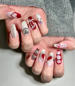 ネイル 🧸やり放題🧸 （パラ・フィル専門）のネイルデザイン