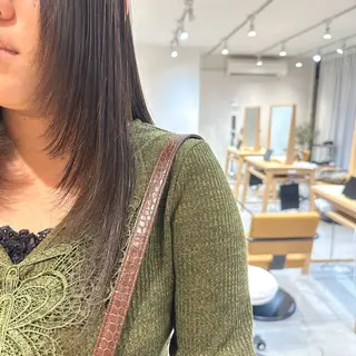 セミロング カラー 🌱加藤　胡太郎 /艶髪ストレート🌱のヘアスタイル
