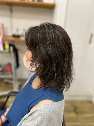 ミディアム カラー 🫧うる艶ヘアー🫧 Yukaのヘアスタイル