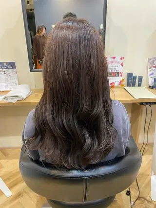 ロング ⭐️透明感カラー/ パーマ⭐️宮野翔のヘアスタイル