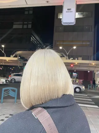 カラー ハイトーン/ブリーチ カラー/SHOGOのヘアスタイル