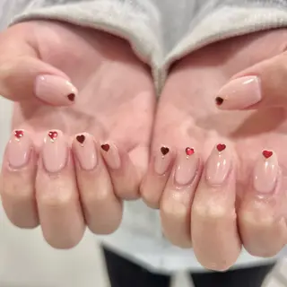 ネイル 🎀チーク/ちゅるん 🫧chisa🎀のネイルデザイン