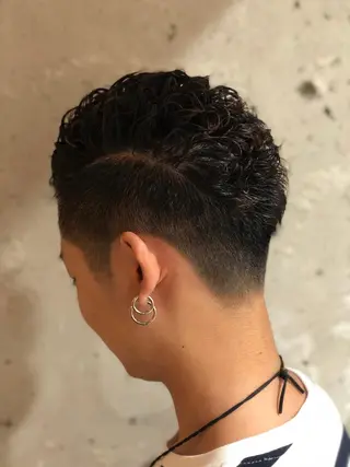 ショート パーマ メンズ 🔔支持率NO.1 🔔廣岡慶太のヘアスタイル