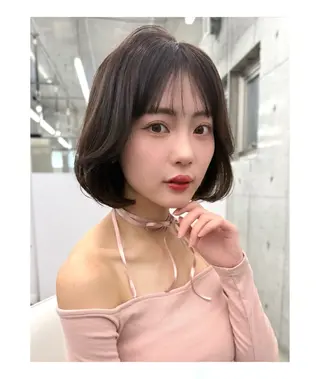 ミディアム NI所属・𝑨𝑴𝑰 🎀 ガーリーヘア🤍のヘアスタイル