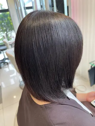 ミディアム 杉田 一浩のヘアスタイル