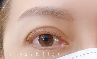 マツエク・マツパ アイブロウ clear＆flat所属・掛川 静香のマツエク・マツパデザイン
