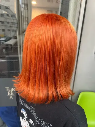 カラー 菅野 杏実のヘアスタイル