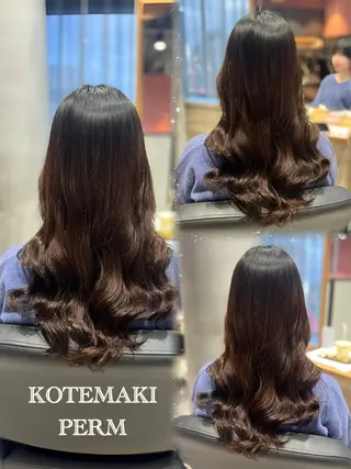 パーマ モ モのヘアスタイル