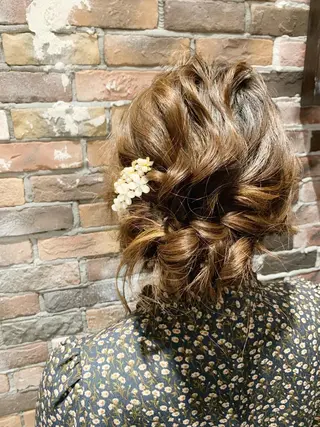 ヘアアレンジ 佐藤 ナルトのヘアスタイル