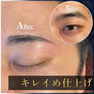 メンズ アイブロウ Grast所属・脱毛&眉毛サロン メンズ専用Grastの眉毛・アイブロウイメージ