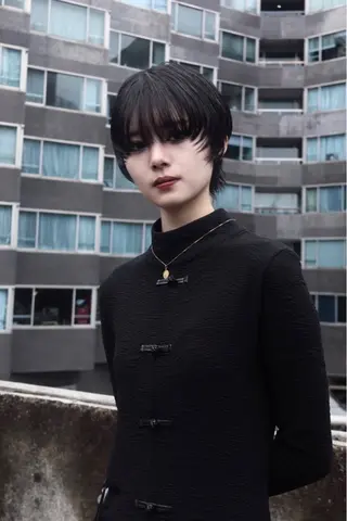 ショート レイヤーカット /ハイトーンchaoのヘアスタイル