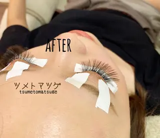 セミロング マツエク・マツパ ツメトマツゲ .のネイルデザイン