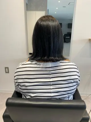 ミディアム カラー Hair Ange伊達店所属・山口 美緒のヘアスタイル