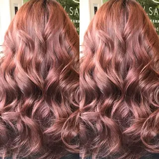 ロング カラー Hanna by W_SALONのヘアスタイル