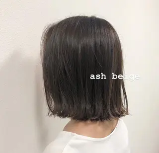 ミディアム カラー GPIP 近藤沙樹のヘアスタイル