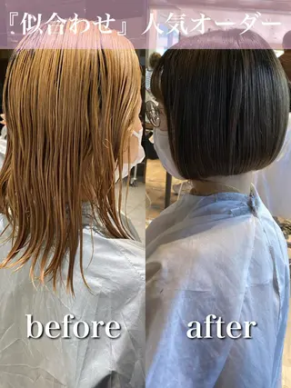 ショート 【1日2名様限定】 AFLOAT白川雄副のヘアスタイル
