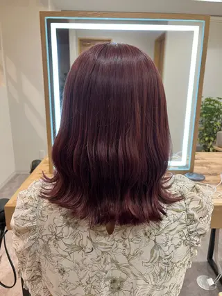 ミディアム mio/⭐︎ ブリーチ指名No.1のヘアスタイル