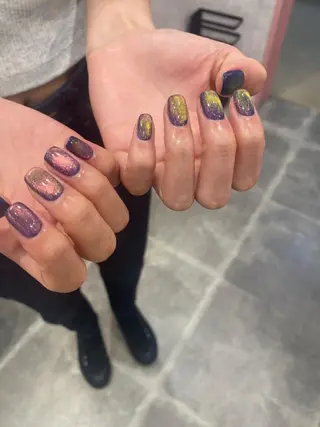 ネイル NINEnami ニュアンスネイルのネイルデザイン