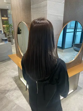 セミロング 新宿/新宿三丁目 yuinaのヘアスタイル