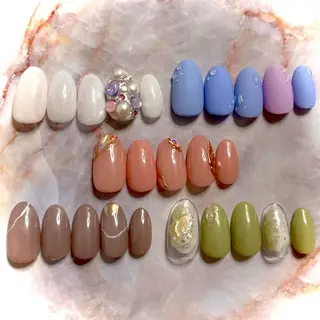 ネイル Liberta所属・森 まりなのネイルデザイン