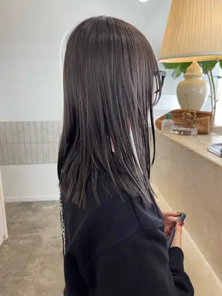 セミロング カラー Terve.野崎 真里奈のヘアスタイル