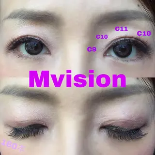 マツエク・マツパ M visionのマツエク・マツパデザイン