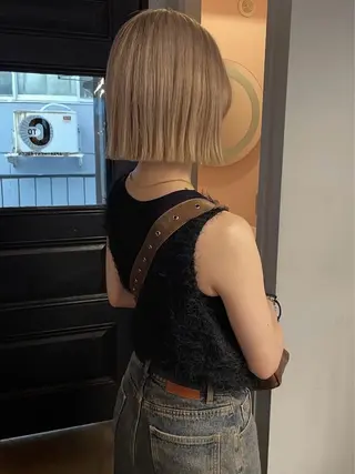 ショート カラー TO C所属・柔らか透明感ヘア🌙 RIONAのヘアスタイル