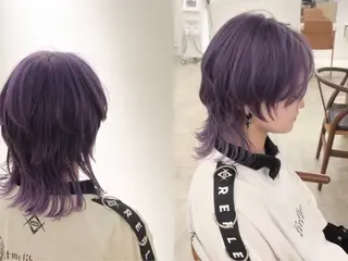 ミディアム D.I.E.V.A hair  錦糸町店所属・✨小顔レイヤー/ 中性ウルフ/清野龍平のヘアスタイル