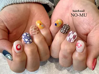 ネイル hair＆nail NO-MU所属・hair＆nail NO-MUのネイルデザイン