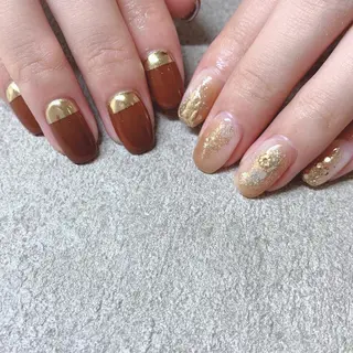 カラー ネイル Cozy_ ilumのネイルデザイン