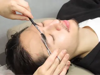 アイブロウ MINX  men's　face所属・MINX eye トシジマ　ユキのマツエク・マツパデザイン