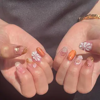 ネイル GO TODAY SHAiRE SALON  岡山店所属・SUE; タケウチのネイルデザイン