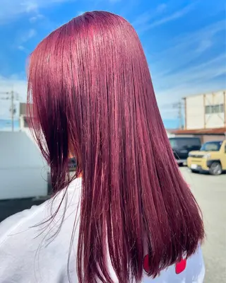 ロング カラー .HARRISS所属・中司 愛理のヘアスタイル
