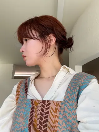 カラー hana. カットモデル募集中のヘアスタイル