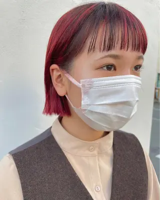 ショート シェアサロン糸所属・おおはし ひかりのヘアスタイル