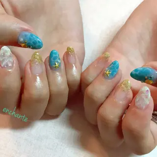 ネイル アンシャンテ所属・enchante 自由が丘のネイルデザイン