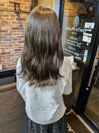 ロング BIRTHPLACE所属・BIRTHPLACE ✨HIROKOのヘアスタイル