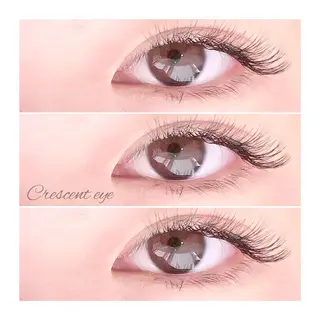 マツエク・マツパ Crescent Eye Ayumiのマツエク・マツパデザイン